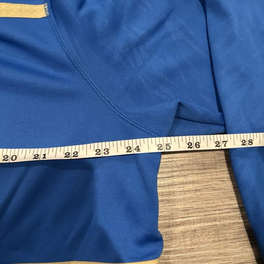 Adidas UCLA Bruins Hoodie Men XL Blue Pullover Player Issued Warm-Up - Picture 6 of 8